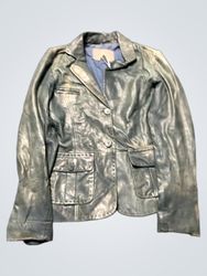 Green Leather Jacket