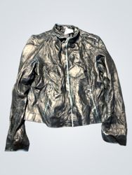 Black Shiny Jacket