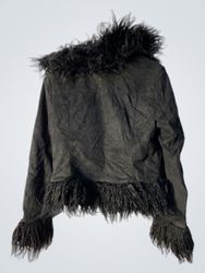 Black Furry Jacket