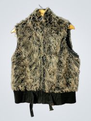 Furry Gray Vest