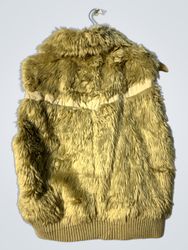 Tan Fur Vest