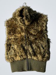 Brown Fur Vest