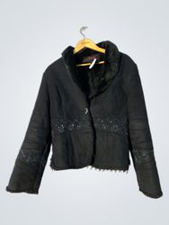 Black Jacket with Embellishments