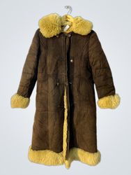 Shearling Lined Long Coat