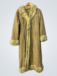 Shearling Lined Long Coat