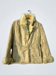 Tan Fur-Lined Jacket