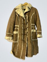 Brown Shearling Coat
