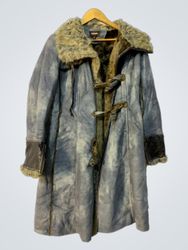 Johnnyffer Gray Faux Fur Coat