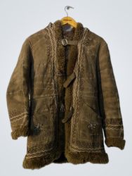 Brown Fur-Lined Jacket