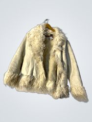 Cream Fur Jacket