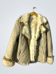 Fur Trimmed Coat