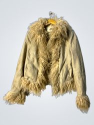 Jean Paul Gaultier Fur Trimmed Jacket
