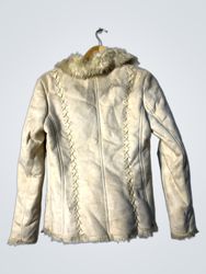 Trafalga Faux Fur Trimmed Jacket
