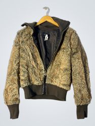 Faux Fur Bomber Jacket
