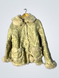 Shearling Trimmed Jacket