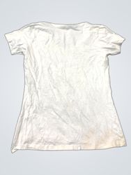 Burberry White T-Shirt with 'B' Logo