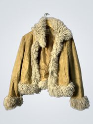 Women's Faux Fur Trimmed Jacket