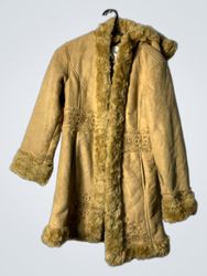 Freestyle Hooded Faux Fur Lined Coat