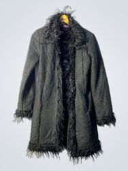 Beverly Hills Faux Fur Trimmed Coat