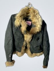 SCEE Fur Trimmed Jacket