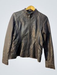 Tahari Leather Jacket