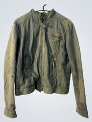 Green Leather Jacket