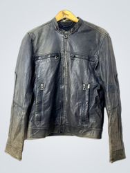 Men's Brown Leather Jacket