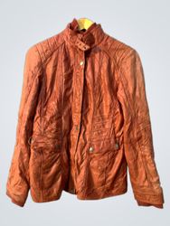 Lindgren Copenhagen Women's Brown Leather Jacket