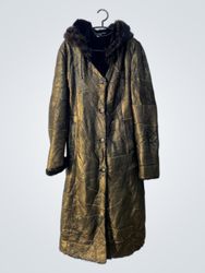 Long Coat with Fur Hood