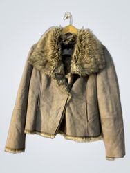 Next Faux Fur Trimmed Jacket