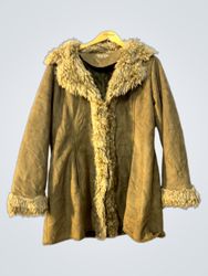Authentic Casualwear Faux Fur Lined Coat