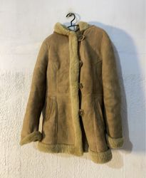 Shearling Hooded Jacket