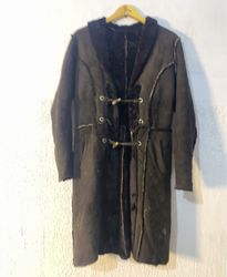 Brown Suede Coat