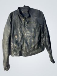 Black Faux Leather Jacket