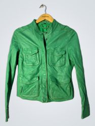 Green Leather Jacket