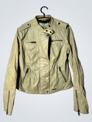 Superdry Leather Biker Jacket