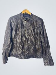 manguun collection leather jacket