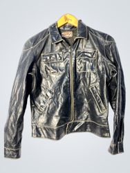 ZAZU Black Leather Jacket