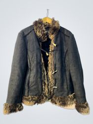 AUTHENTIC CLOTHING COMPANY Shearling Lined Jacket