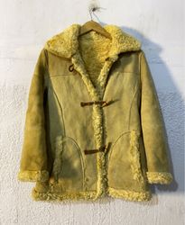 Shearling Duffle Coat