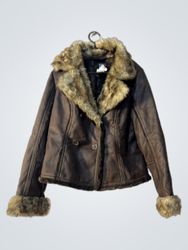 SoHo New York Faux Fur Lined Jacket