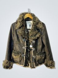 Lea Fashion Faux Fur Lined Jacket