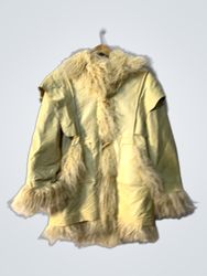 Lola Ascore Paris Nicole Blondeelle Yellow Fur Tri..