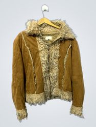 Kaskade Faux Fur Lined Suede Jacket