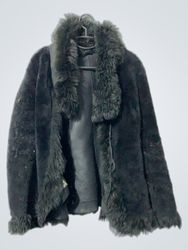 Black Fur Lined Jacket