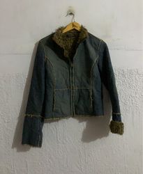 Jacket with Fur Trim