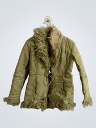 Vandara Basic Women's Faux Fur Lined Jacket