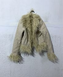 Faux Fur Trimmed Jacket