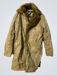 SMOG Men's Fur Collar Coat