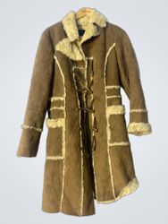 Vero Moda Faux Shearling Lined Coat